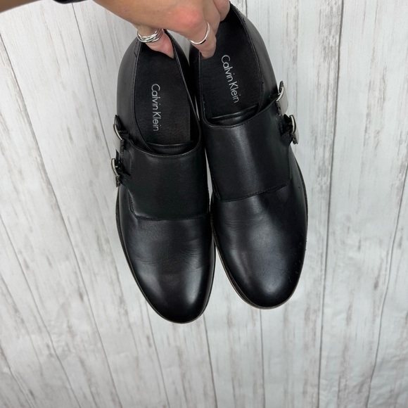 Calvin Klein Finnegan black dress shoes 10.5 main image 10